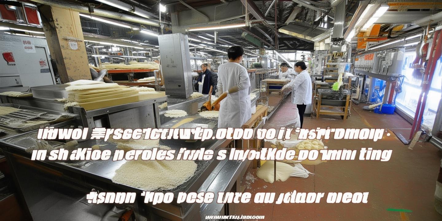 日本拉面协会考察衡阳粉业,鲜粉生产线引进在即